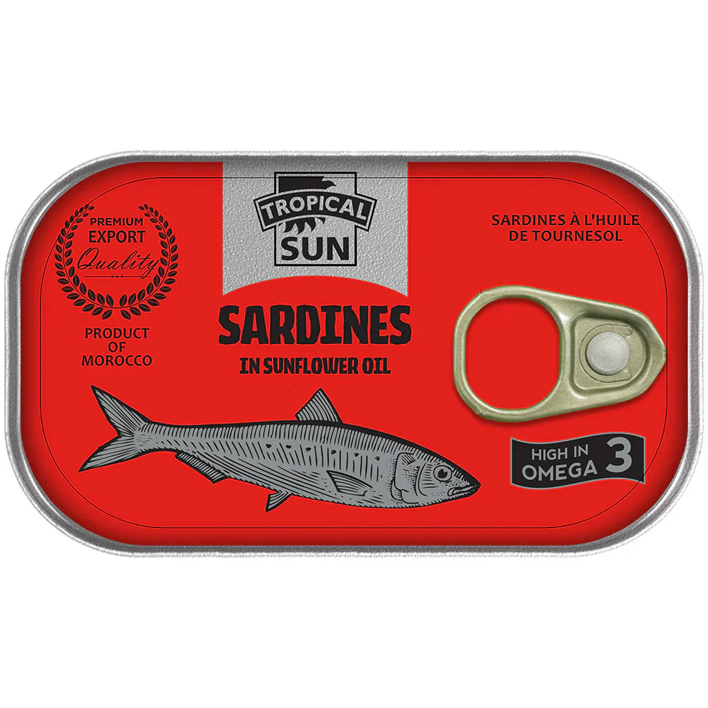 Tropical Sun Sardines In Sunflower Oil