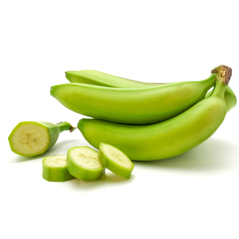 Fresh Unripe African Plantain