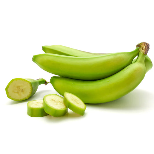 Fresh Unripe African Plantain