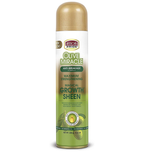 African Pride Olive Miracle Growth Sheen
