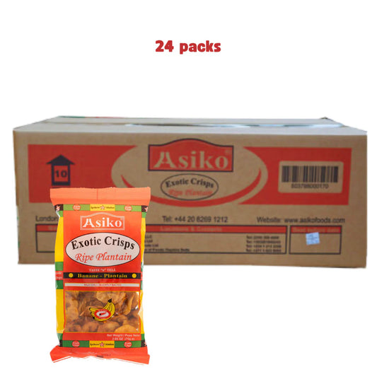 Asiko Exotic Ripe Plantain Chips Mild Chill