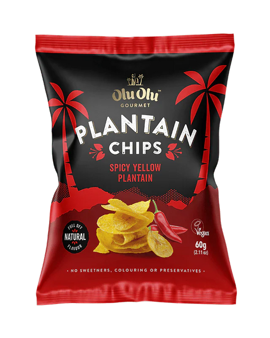 Olu Olu Plantain Chips Red/Sweet Chilli