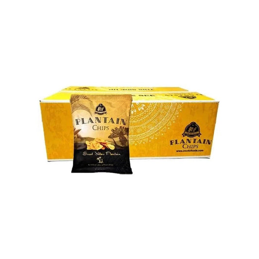 Olu Olu Plantain Chips Yellow/Sweet