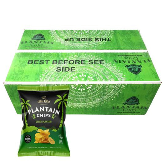 Olu Olu Plantain Chips Green/Unripe