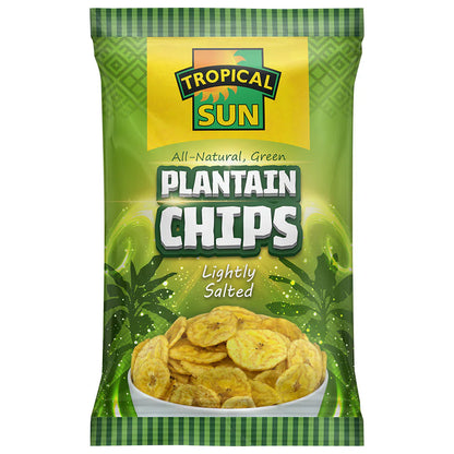 Tropical Sun Plantain Chips Lighly Salted