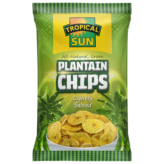 Tropical Sun Plantain Chips Lighly Salted